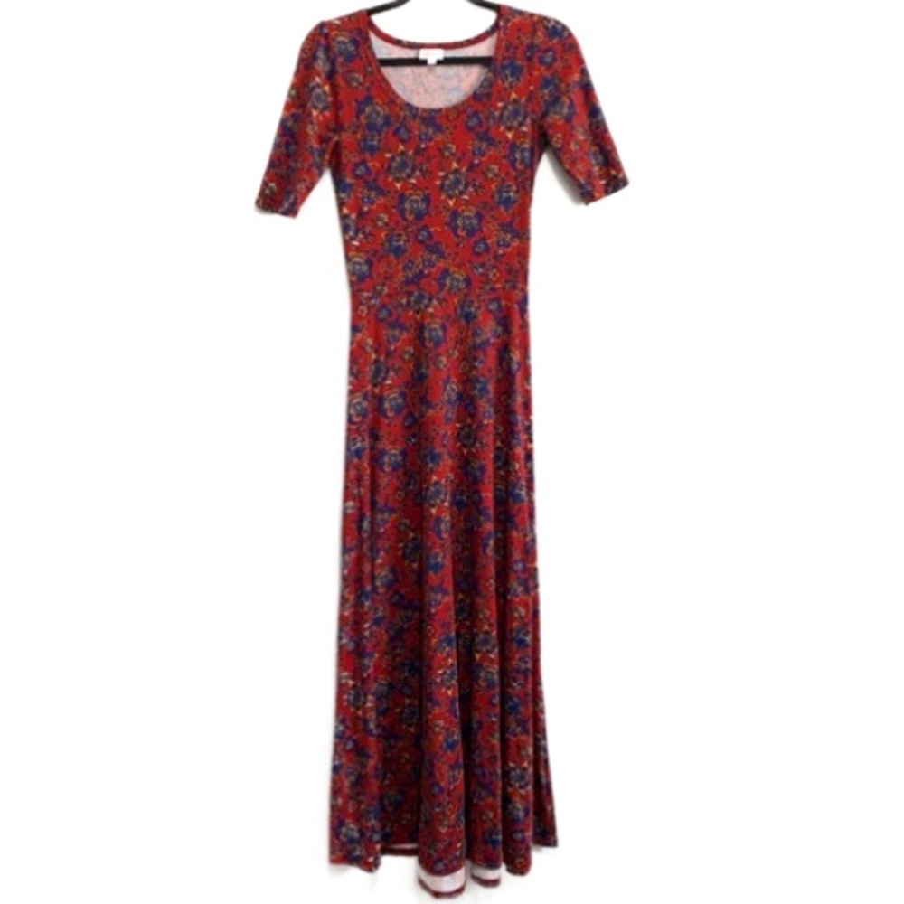 LuLaRoe Ana Floral Print Maxi Dress